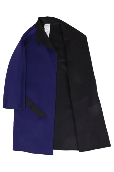 Reversible Coat Armani Collezioni cornflower blue