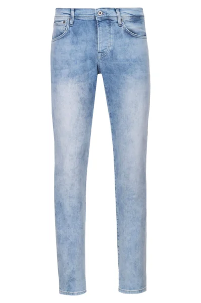 jeansy cane Pepe Jeans London niebieski
