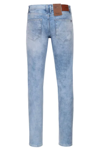 jeansy cane Pepe Jeans London niebieski