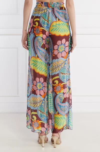 Trousers | Loose fit | with addition of silk Guess 	multicolor	