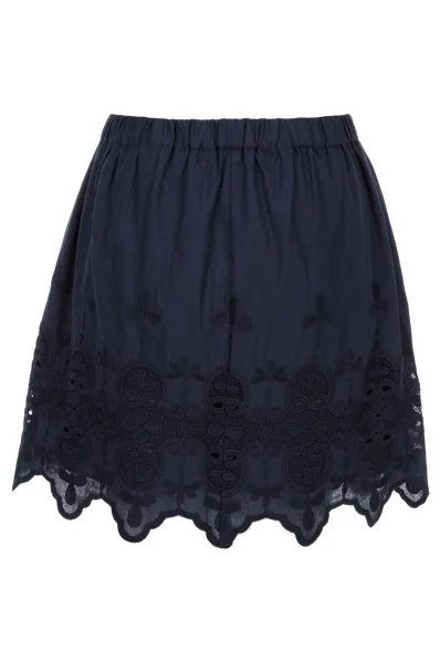 Lacy Skirt Pepe Jeans London navy blue