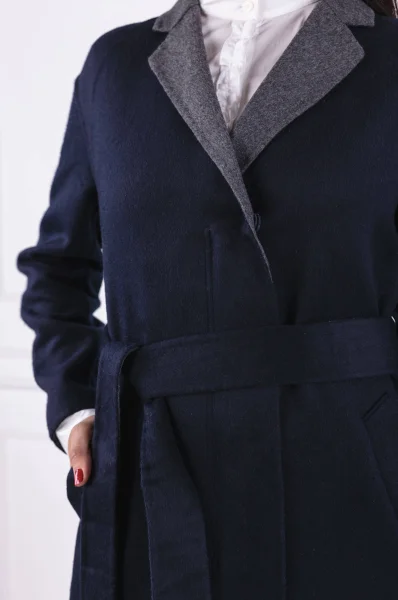 Coat | with addition of wool Armani Exchange navy blue