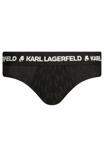 брифи 3 пари Karl Lagerfeld чорний