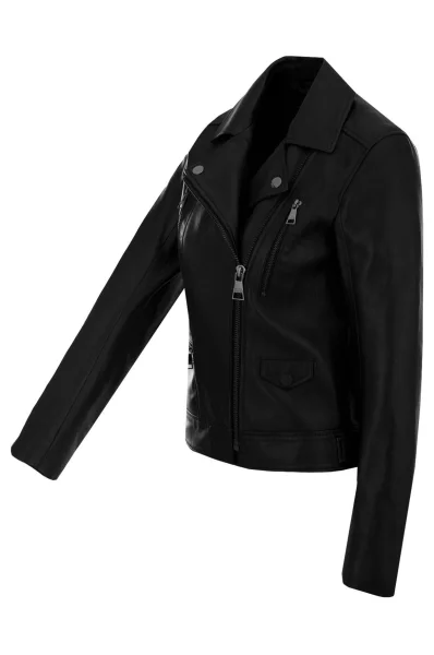 Leather ramones jacket Karl Lagerfeld black