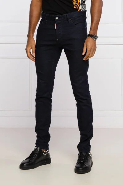 Jeansy Cool guy jean | Tapered Dsquared2 granatowy