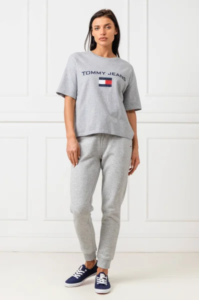 T-shirt TJW 90s LOGO | Loose fit Tommy Jeans szary