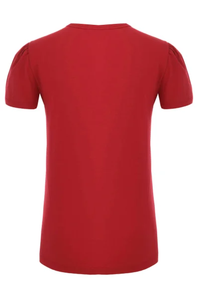 T-shirt Emporio Armani czerwony
