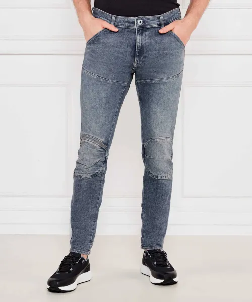 Jeansy 5620 G- Star Raw | Niebieski Skinny fit D01252 D634