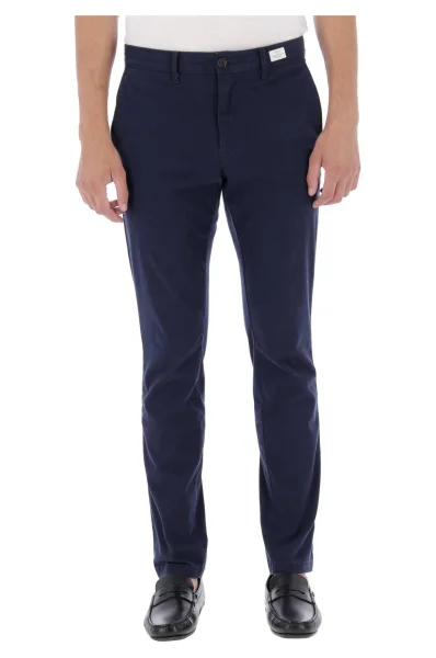 Trousers Chino bleecker | Slim Fit Tommy Hilfiger navy blue