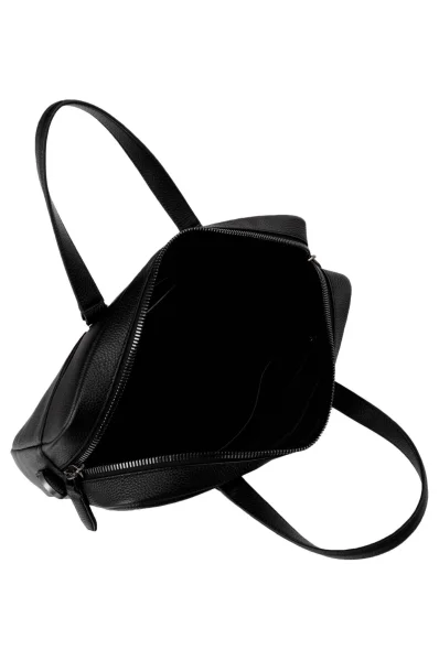 Skórzana torba na laptopa 14'' Bastic leather Calvin Klein czarny