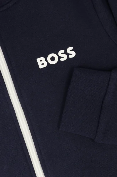 Худі | Regular Fit BOSS Kidswear темно-синій