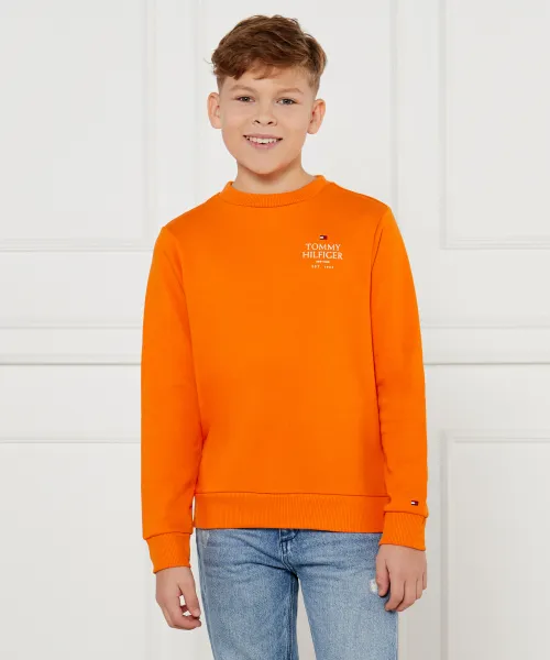 Sweatshirt Regular Fit Tommy Hilfiger Orange Gomez.pl en
