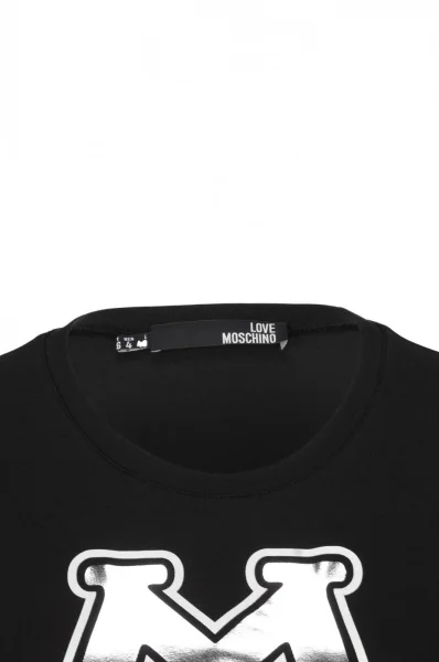 T-shirt Love Moschino czarny