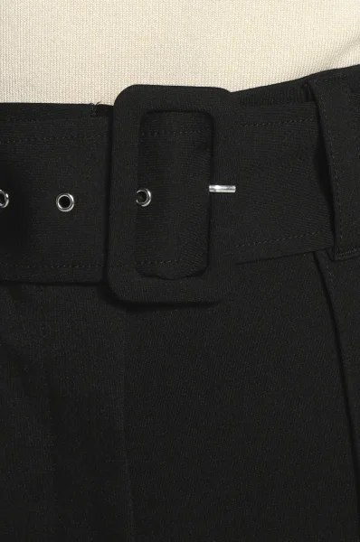 Spodnie z paskiem DARYL | Relaxed fit GUESS czarny