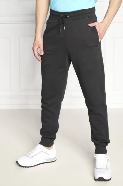 Spodnie dresowe Sefadelong | Regular Fit BOSS ORANGE czarny