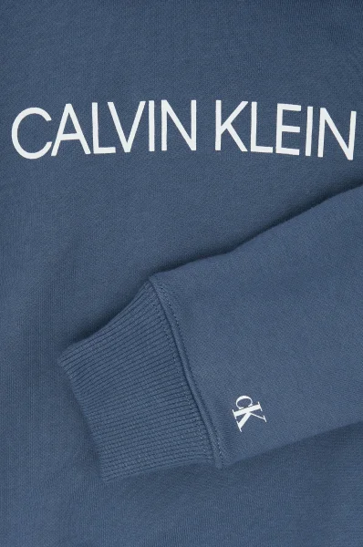 худі institutional | regular fit CALVIN KLEIN JEANS голубий