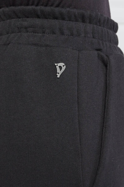 Spodnie dresowe | Relaxed fit | regular waist DONDUP - made in Italy czarny