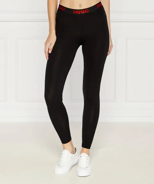 Leggings sporty Hugo Bodywear | Comfort fit | color Black