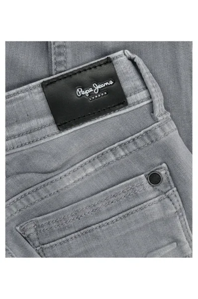 Jeansy cashed | Slim Fit | regular waist Pepe Jeans London szary