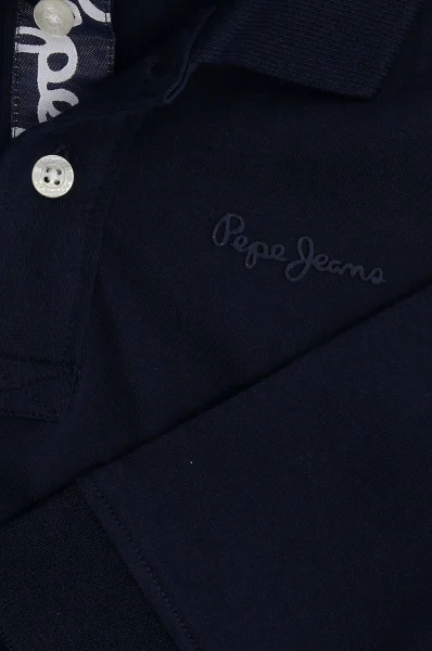 Polo | Regular Fit Pepe Jeans London granatowy