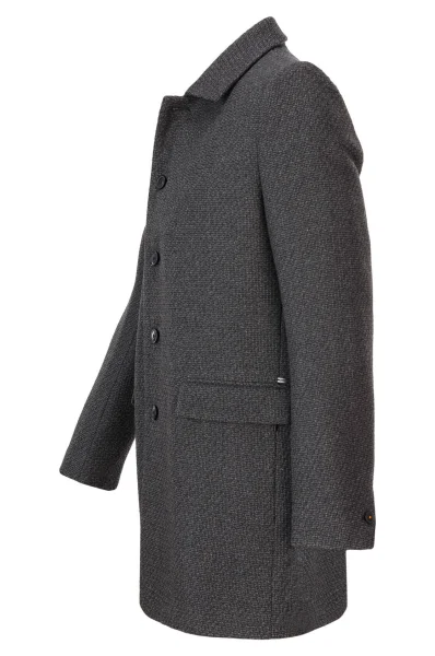 Bodhy Coat BOSS ORANGE gray