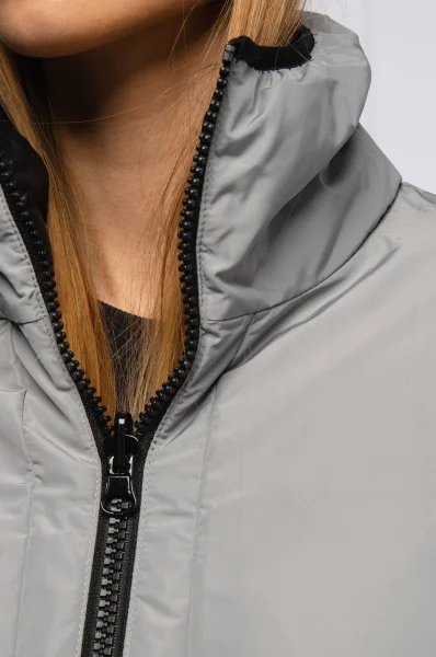 Reversible jacket | Regular Fit Love Moschino gray