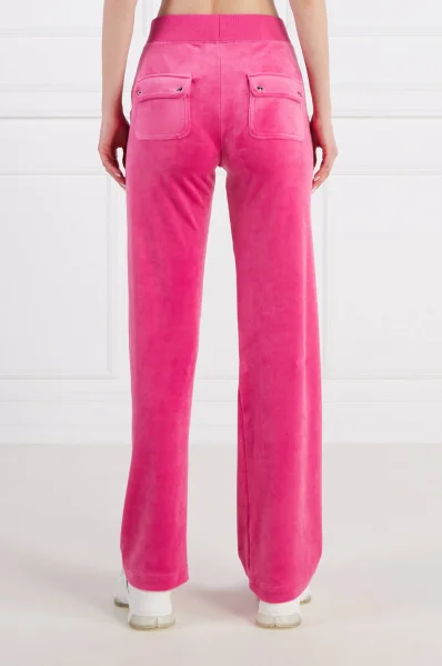 Spodnie dresowe Del Ray | Regular Fit Juicy Couture рожевий