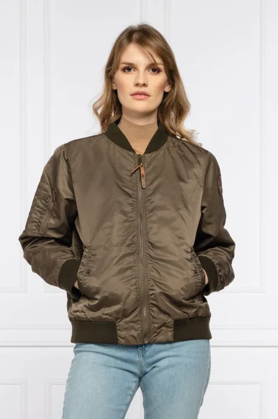 Bomber jacket Alina | Regular Fit Napapijri khaki
