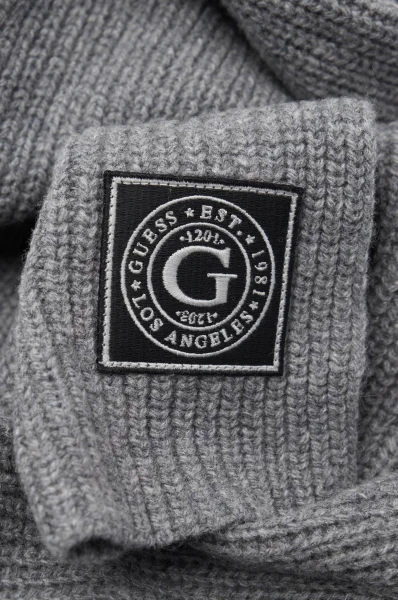 woolen scarf hunter GUESS gray