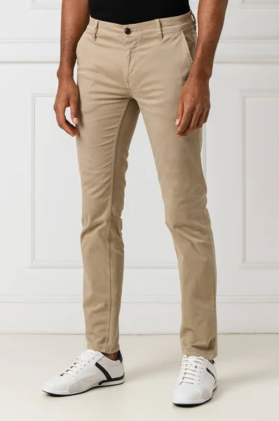 Trousers Schino-Slim D | Slim Fit BOSS ORANGE beige
