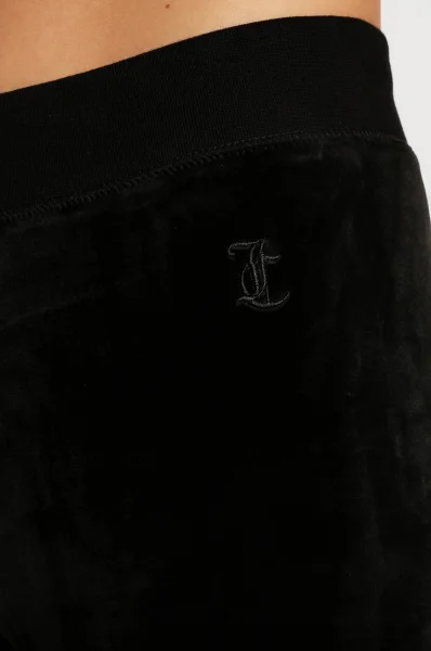 Spodnie dresowe LAYLA | flare fit | low rise Juicy Couture czarny