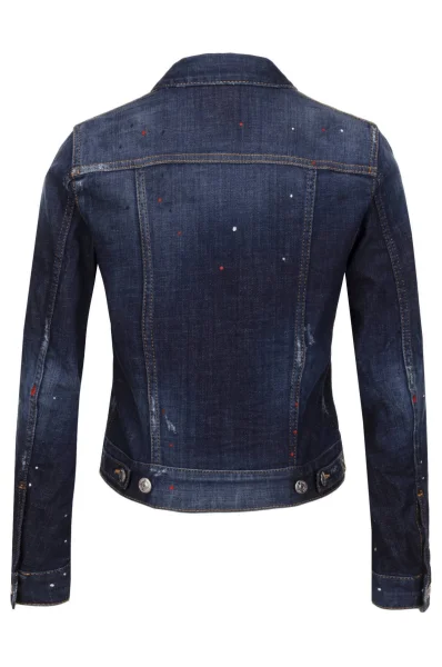 Jeans jacket Dsquared2 navy blue