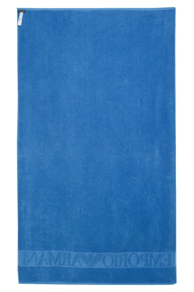 Towel Emporio Armani blue
