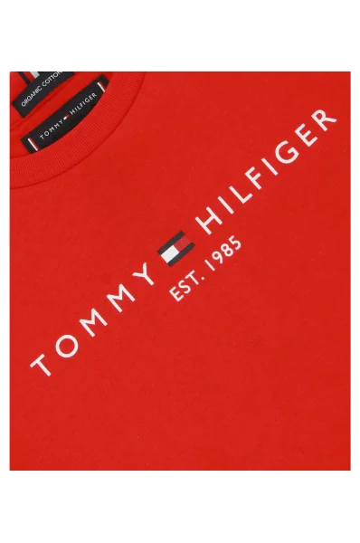 T-shirt essential | Regular Fit Tommy Hilfiger czerwony