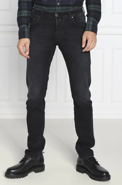 джинси | slim fit Jacob Cohen чорний