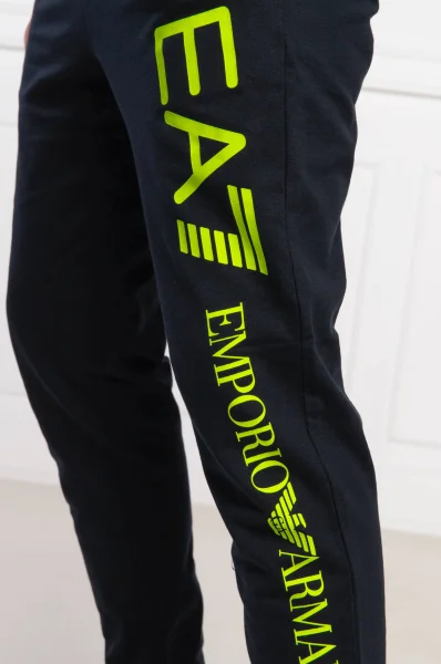 Spodnie dresowe | Slim Fit EA7 granatowy