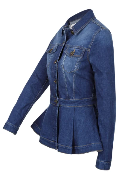 Jeans jacket Elisabetta Franchi blue