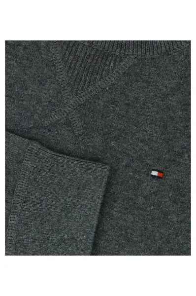 Sweater ESSENTIAL | Regular Fit | with addition of cashmere Tommy Hilfiger gray