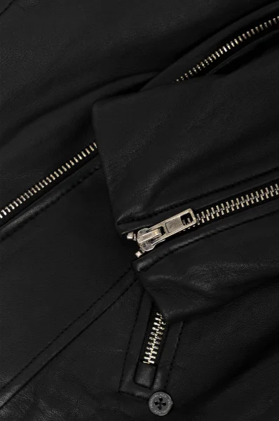 Nabucco Leather Jacket Pennyblack black