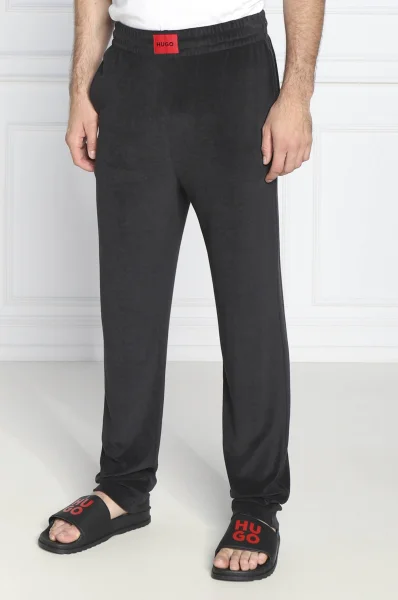 Spodnie dresowe Terry Me | Regular Fit Hugo Bodywear czarny