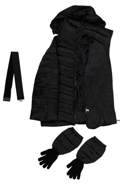 Jacket + Gloves  Trussardi black
