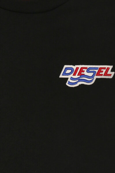 T-shirt | Regular Fit Diesel czarny