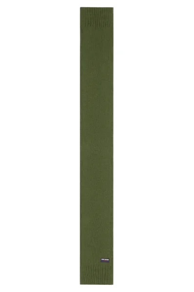 Scarf | with addition of wool Pepe Jeans London green