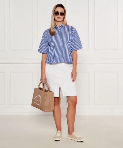 Koszula | Loose fit Tommy Hilfiger niebieski