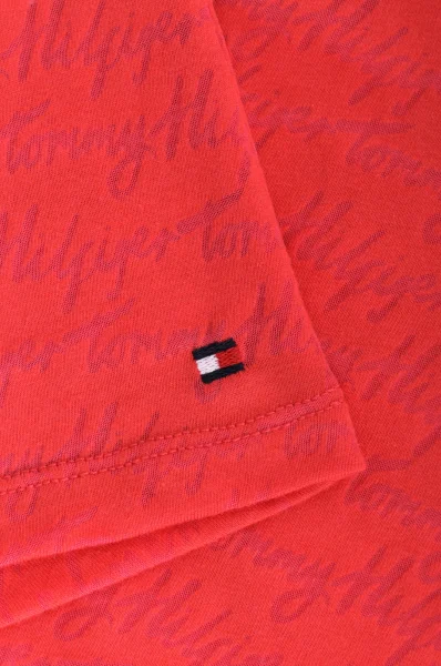 Piżama Fashion Tommy Hilfiger czerwony