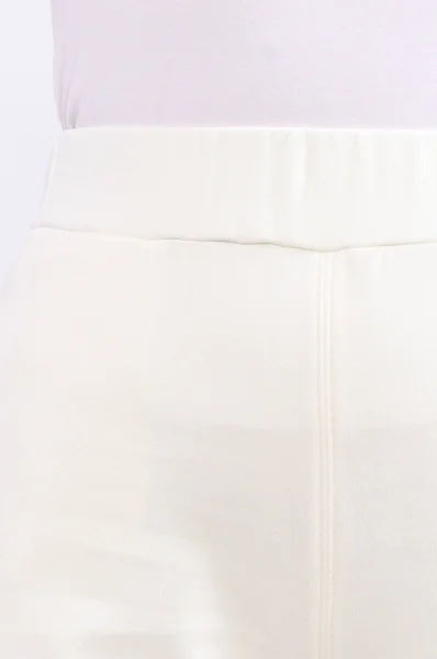 Spodnie dresowe | Regular Fit Max Mara Leisure kremowy