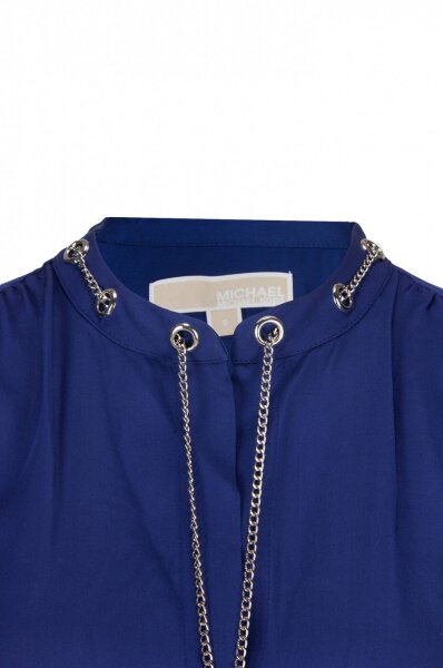 michael kors blue blouse