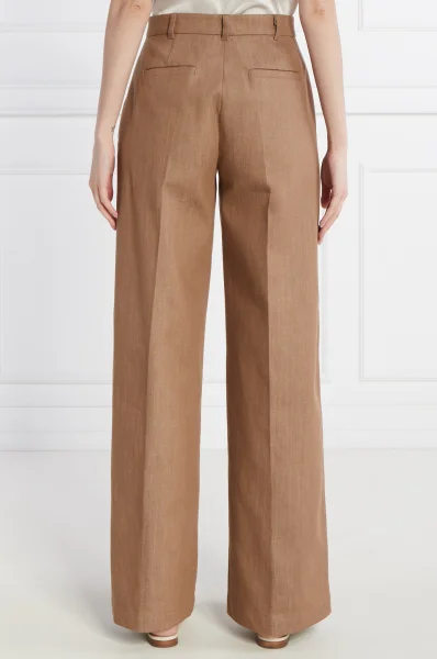 Spodnie STEPPA | Loose fit MAX&Co. brązowy