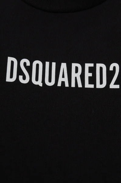 T-shirt | Relaxed fit Dsquared2 czarny