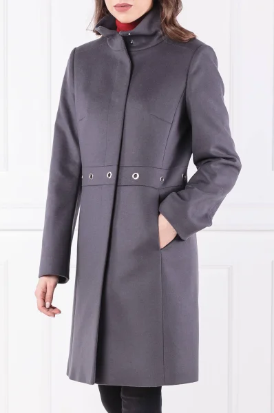 Wool coat Merla HUGO gray